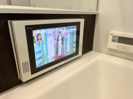 浴室 バスルームでTVも見れます！