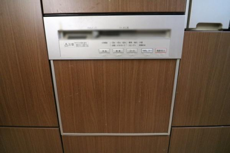 キッチン 食器洗浄乾燥機付き。