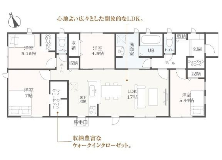 Ԏ} St[O4LDKAā
ԃXy[X3I~n89.54؁I