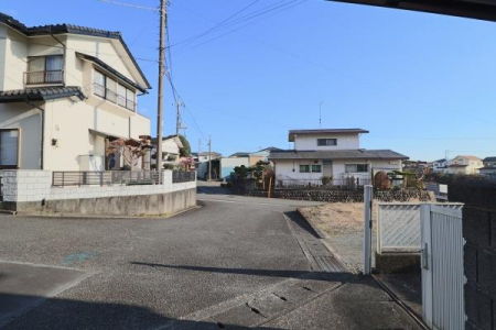 �O�ʓ��H�܂ތ��n�ʐ^ �O�ʓ��H�̗l�q