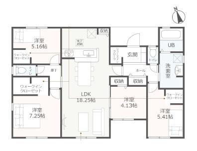 Ԏ} 4LDK{EH[NCN[[bgAā
ԃXy[X3I