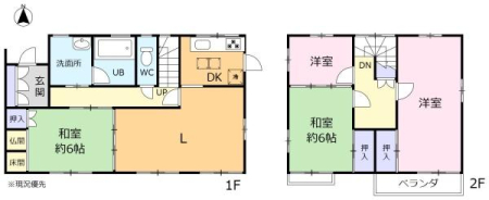 �Ԏ��} �g���₷��4LDK�̊Ԏ��