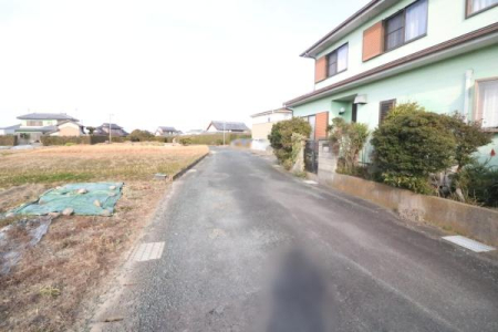 �O�ʓ��H�܂ތ��n�ʐ^ �������H�̗l�q