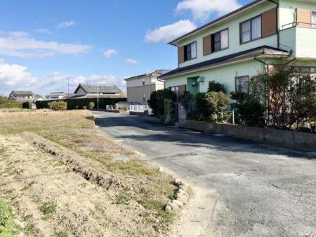 �O�ʓ��H�܂ތ��n�ʐ^ �������H�̗l�q