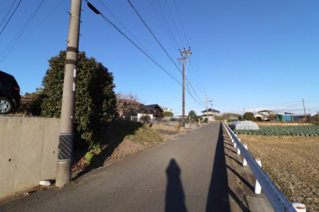 �O�ʓ��H�܂ތ��n�ʐ^ -