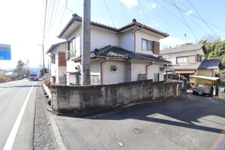 �O�ʓ��H�܂ތ��n�ʐ^ -