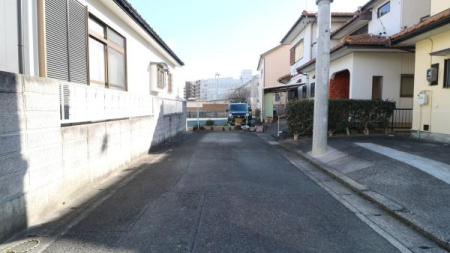 �O�ʓ��H�܂ތ��n�ʐ^ �O�ʓ��H