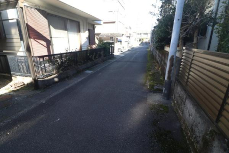 �O�ʓ��H�܂ތ��n�ʐ^ -