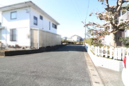 �O�ʓ��H�܂ތ��n�ʐ^ �O�ʓ��H�̗l�q