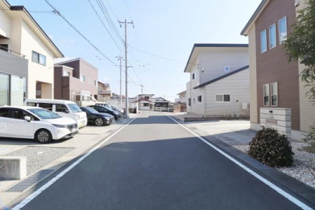 �O�ʓ��H�܂ތ��n�ʐ^ -