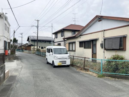 �O�ʓ��H�܂ތ��n�ʐ^ �������H������5.4���[�g���̗l�q