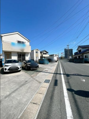 �O�ʓ��H�܂ތ��n�ʐ^ �O�ʓ��H�̗l�q