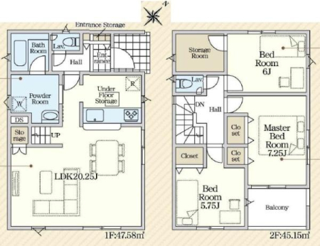 �Ԏ��} ���É��{���u���{�v�w�܂œk����9���I LDK�͂�Ƃ��20.25���A3LDK�{�[�˕t���A2�K���āI