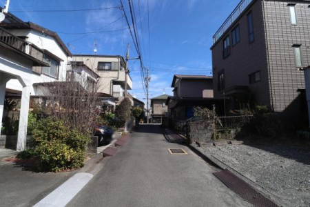 �O�ʓ��H�܂ތ��n�ʐ^ -